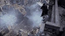 A Leap And A Swing - Assassin'S Creed V: Unity GIF