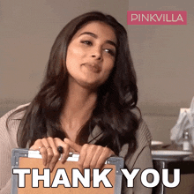 Thank You Pooja Hegde GIF - Thank You Pooja Hegde Pinkvilla GIFs