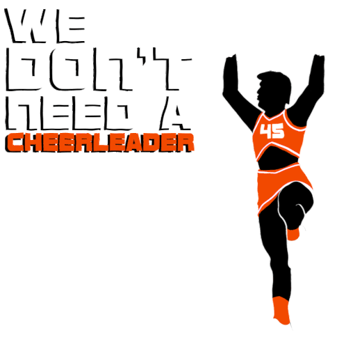 We Need A Quarterback Not A Cheerleader Cheerleader Sticker - We Need A Quarterback Not A Cheerleader Cheerleader Quarterback Stickers