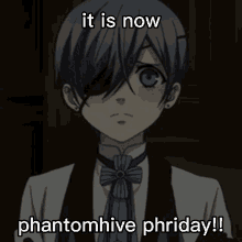 Ciel Phantomhive Phantomhive Phirday GIF - Ciel Phantomhive Phantomhive Phirday Kuroshitsuji GIFs