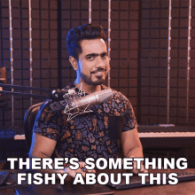 Theres Something Fishy About This Unmesh Dinda GIF - Theres Something Fishy About This Unmesh Dinda Piximperfect GIFs