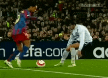 Ronaldinho Elastico GIF - Ronaldinho Elastico Step Overs GIFs