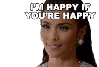 Im Happy If Youre Happy Daniella Hernandez Sticker - Im Happy If Youre Happy Daniella Hernandez Paula Patton Stickers