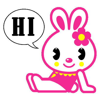 Rabbit Positive Sticker - Rabbit Positive Hi Stickers