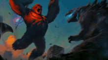 Kong Vs Godzilla Wallpaper GIF - Kong Vs Godzilla Wallpaper GIFs