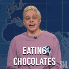 Eating Chocolates And Watching A Movie With My Mom Saturday Night Live GIF - Eating Chocolates And Watching A Movie With My Mom Saturday Night Live Weekend Update GIFs