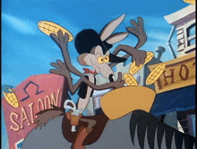 Tiny Toon Adventures Wile E Coyote GIF - Tiny Toon Adventures Wile E Coyote Bad Animation GIFs