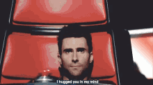Adam Levine I Hugged You In My Mind GIF - Adam Levine I Hugged You In My Mind Hug GIFs