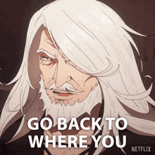 Go Back To Where You Came From Castlevania Nocturne GIF - Go Back To Where You Came From Castlevania Nocturne Go Back To Your Own Country GIFs
