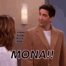 Mona Friends GIF - Mona Friends Ross Geller GIFs