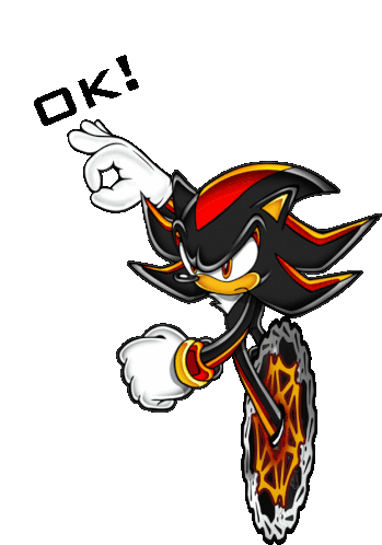 Ok Sonic Sticker - Ok Sonic Black Sonic Stickers