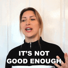 Its Not Good Enough Tracy Kiss GIF - Its Not Good Enough Tracy Kiss It Is Insufficient GIFs