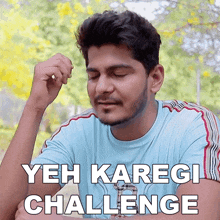 Yeh Karegi Challenge Nishant Chaturvedi GIF - Yeh Karegi Challenge Nishant Chaturvedi Challenge Karegi Yeh GIFs