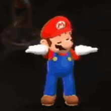 Mario Shrug GIF - Mario Shrug Shrug Shoulders GIFs
