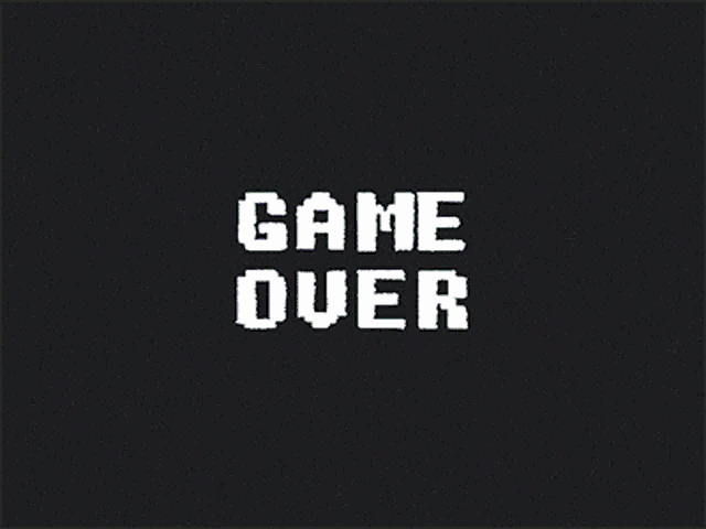 Game Over, Undertale