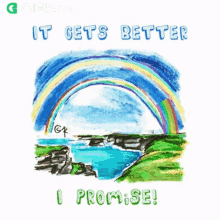 it gets better i promise gifkaro quotes inspirational