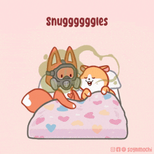 Snuggle-in-bed GIF - Snuggle-in-bed Snuggle-i Snu GIFs