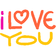 I Love You Canva Sticker - I Love You Canva Frogverbal Stickers
