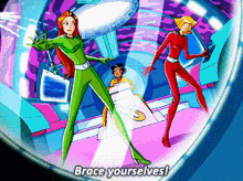 Totally Spies Sam GIF - Totally Spies Sam Brace Yourselves GIFs