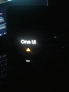 a black box with one ui on it