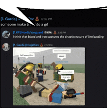 a screenshot of a video game that says " someone make this into a gif "
