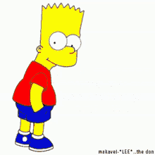 Bart Simpson To All My Haters GIF - Bart Simpson To All My Haters One Advantage Over Me GIFs
