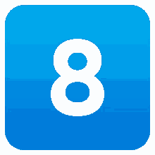 eight symbols joypixels keycap boxed number