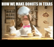 Texas Donuts GIF - Texas Donuts Gun GIFs