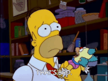 Thats Bad Homer GIF - Thats Bad Bad Homer GIFs
