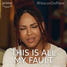 This Is All My Fault Camille Parks GIF - This Is All My Fault Camille Parks Harlem GIFs