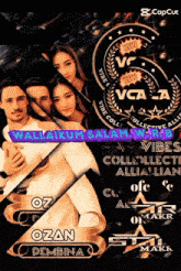 a poster for wallakum salam war b shows a group of people
