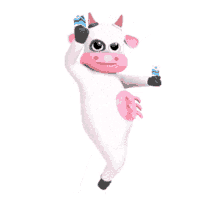 dancing cow
