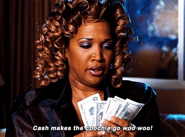 Money Cash GIF - Money Cash Cash Makes The Coochie Go Woo ...