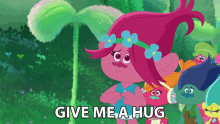 Give Me A Hug Poppy GIF - Give Me A Hug Poppy Amanda Leighton GIFs