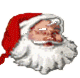 Santa Rivalry Christmas Sticker - Santa Rivalry Christmas Christmas Stickers