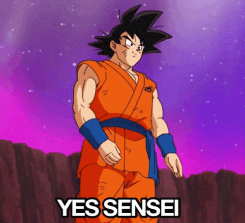 Sensei Goku GIF - Sensei Goku Bow GIFs