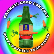 Carrots Good For Your Eyes Good Eyesight GIF - Carrots Good For Your Eyes Good Eyesight Booze GIFs