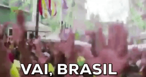 Vai, Brasil Copa Do Mundo Torcida Brasileira Vibração Positiva GIF - Worldcup2018 Brazil GIFs