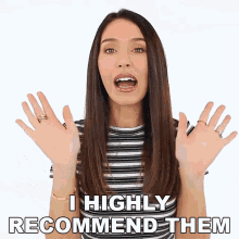 I Highly Recommend Them Shea Whitney GIF - I Highly Recommend Them Shea Whitney You Should Get Them GIFs