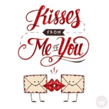 Kisses From Me To You Mail GIF - Kisses From Me To You Mail Letters GIFs