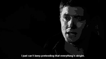 Depression Supernatural GIF - Depression Supernatural Dean Winchester GIFs