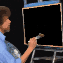 Sta Paparia Mou σταπαπαριαμου GIF - Sta Paparia Mou σταπαπαριαμου Bob Ross GIFs