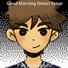 Omori Good Morning Omori Hero Neutral GIF - Omori Good Morning Omori Hero Neutral Omori Hero GIFs