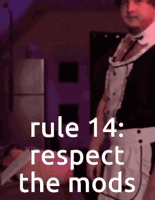 discord rules purplecliffe maid outfit rule14 respect the mods