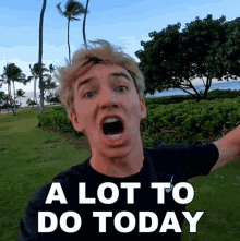 A Lot To Do Today Stephen Sharer GIF - A Lot To Do Today Stephen Sharer Lot Of Activities Today GIFs
