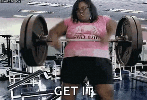funny women weight lifting memes