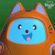 Happy Tabbs GIF - Happy Tabbs Blippi Wonders - Educational Cartoons For Kids GIFs