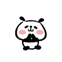Animal Panda Sticker - Animal Panda Cute Stickers