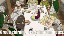 Dungeon Meshi Canaries GIF - Dungeon Meshi Canaries Cithis GIFs