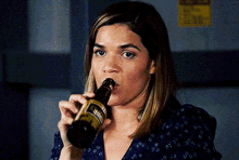 Superstore Amy Sosa GIF - Superstore Amy Sosa Drinking GIFs